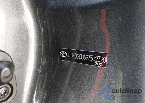 2009 Toyota Prius z USA, uszkodzony, nr VIN JTDKB20U693532320